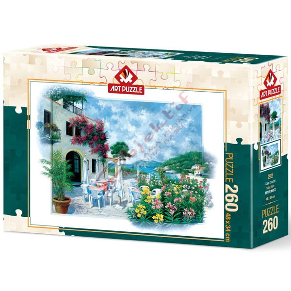 Art Puzzle 260 Parça Sahil Kafe 5026