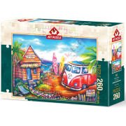 Art Puzzle 260 Parça Sörf Kampı 5027