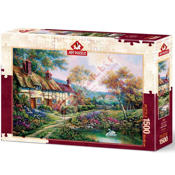 Art Puzzle 1500 Parça Bahar Bahçe 5379