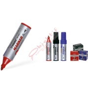 Mikro Markör Permanent Jumbo 7 MM Kırmızı MR-6007