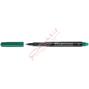 Faber-Castell Asetat Kalemi Permanent S Seri Yeşil 15 23 63