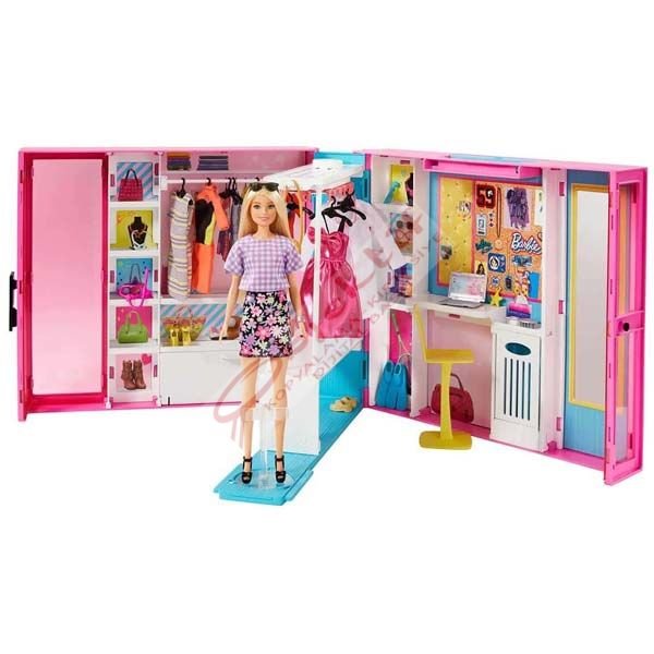 Barbie Ve Rüya Dolabı Oyun Seti GBK10
