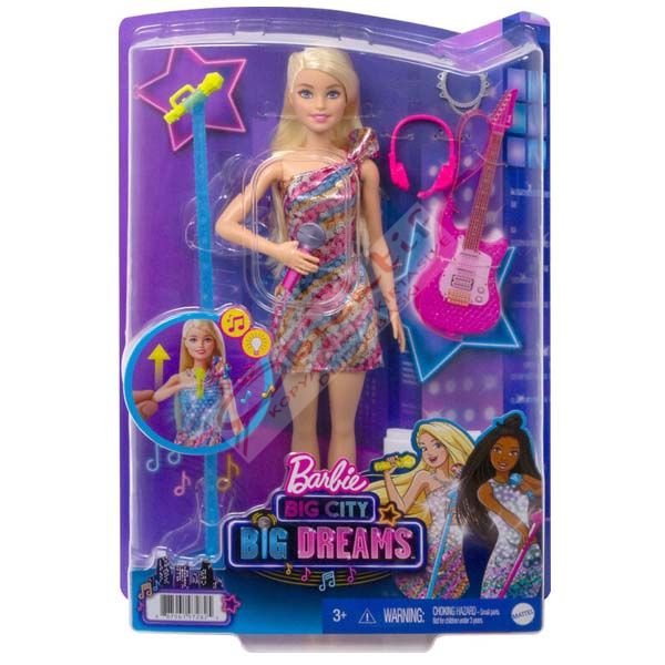 Barbie Malibu Şarkıcı Bebek Büyük Şehir, Büyük Hayaller Serisi GYJ23