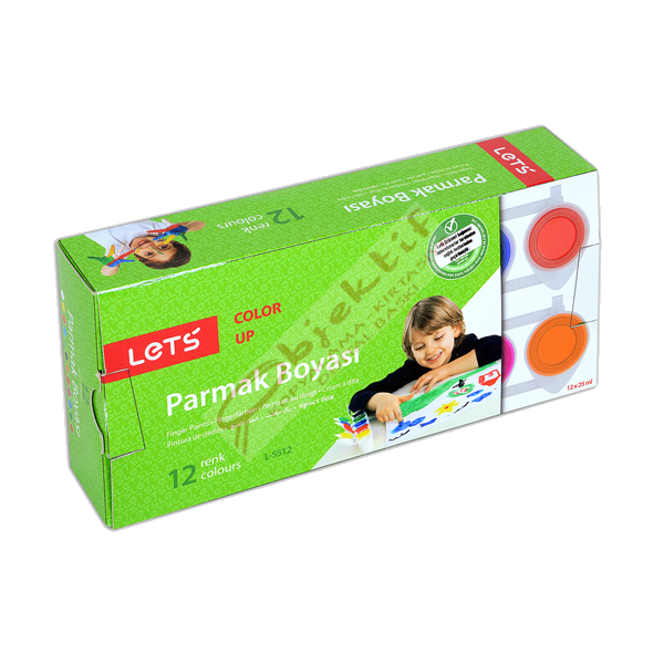 Lets Parmak Boyası 25 ML 12 Renk L-5512