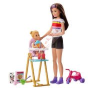 Barbie Bebek Bakıcısı Bebeği Ve Aksesuarları Oyun Setleri FHY97