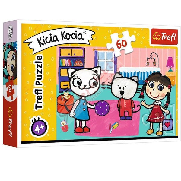 Trefl Puzzle 60 Parça Kıttykıt Wıth Frıends 17343