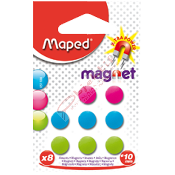 Maped Mıknatıs 10 MM 8 Lİ 051100