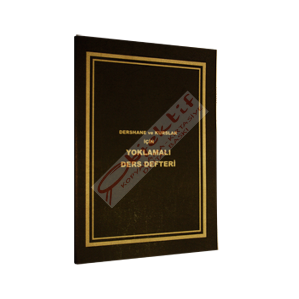 Gülpaş Ders Defteri Yoklamalı Plastik Kapak 9-10-11-12 Sınıf 421