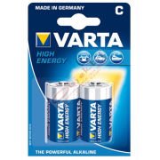 Varta Alkalin Orta Boy Pil C High Energy 2 Lİ