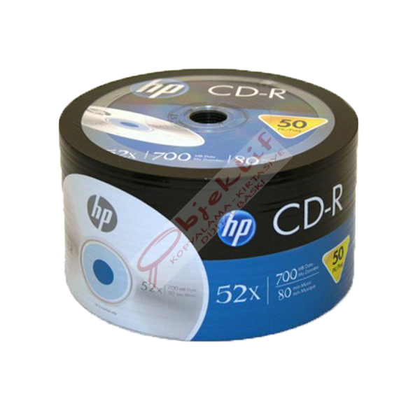 Hp Cd R 80 Dk / 700 Mb 52x Spindle 50 Li