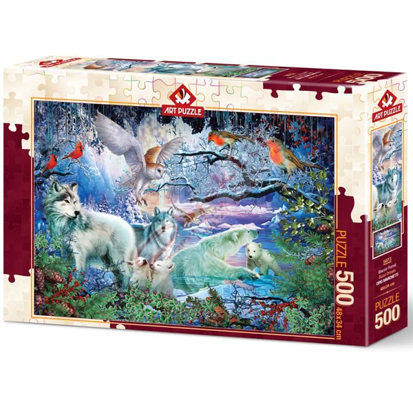 Art Puzzle 500 Parça Buzul Ormanı 5073