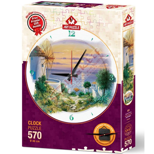 Art Puzzle Ege De Akşamüstü Saat 5005