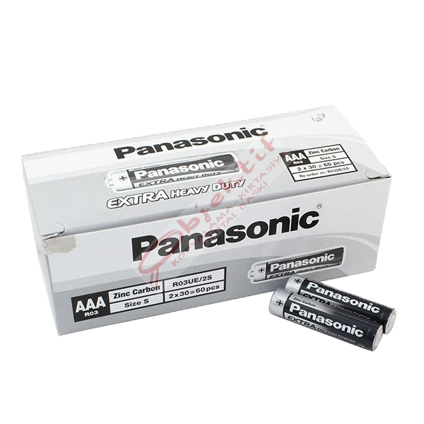 Panasonic Çinko Karbon İnce Kalem Pil (AAA) R03UE/2S
