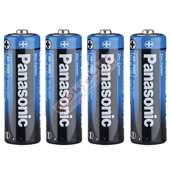 Panasonic Çinko Karbon Kalem Pil (AA) R6BE/4S