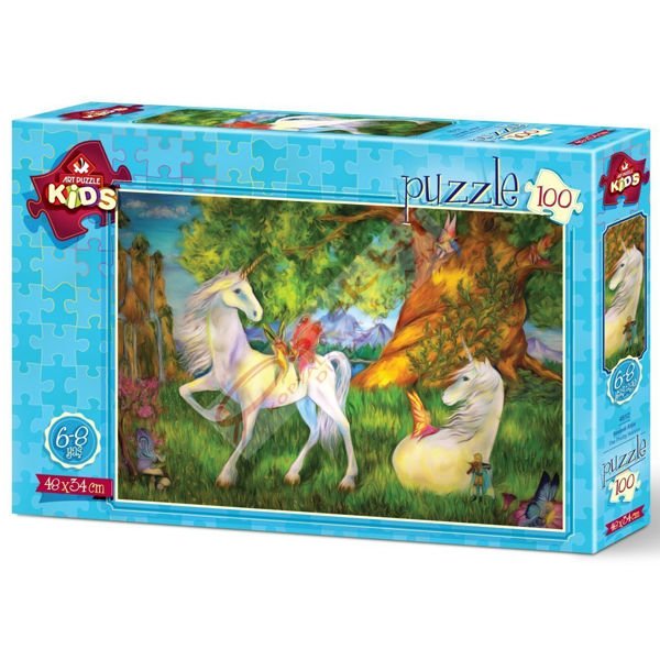 Art Puzzle 100 Parça Sevimli Atlar 4512