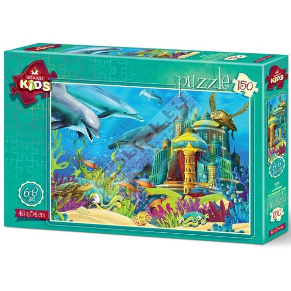 Art Puzzle 150 Parça Su Altı Kalesi 4525