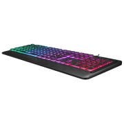 Everest KB-2025 Siyah USB Rainbow Backlight Membrane Gaming Oyuncu Klavyesi