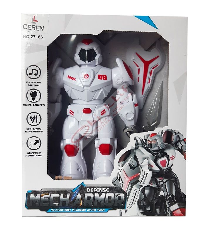 Ctoy Işıklı Pilli Ve Sesli Robot 27166