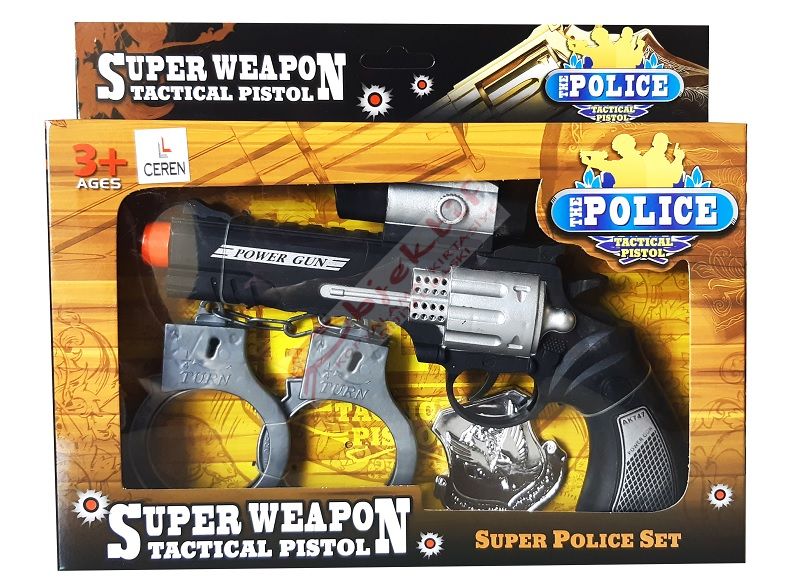 Ctoy Kutulu Süper Polis Set CTOY-660
