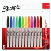 Sharpie Markör Permanent Fine Karışık Renk 12 Lİ 2065404