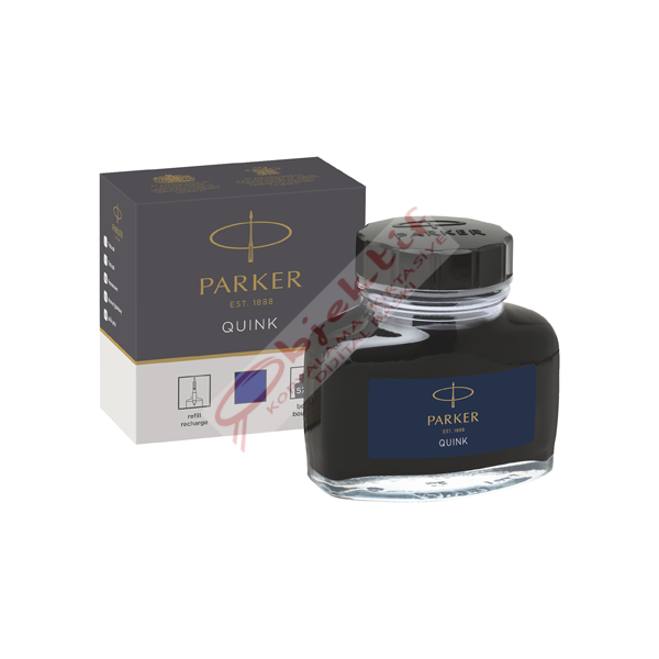 Parker Dolma Kalem Mürekkebi Quink 57 ML Mavi 1950376