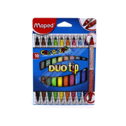 Maped Keçeli Boya Kalemi Peps Duo Tip 12 Renk 849010