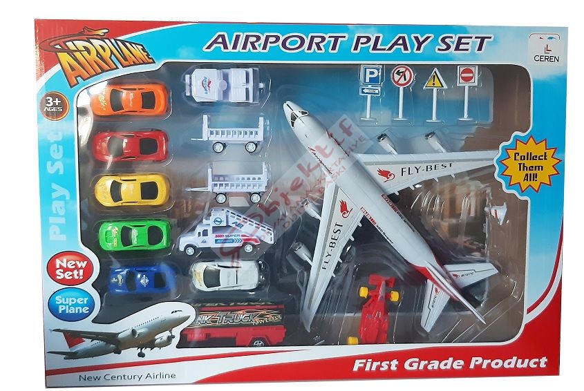 Ctoy Kutulu Havaalanı Set HS69102-3