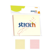 Hopax Stıckn Yapışkanlı Not Kağıdı 100 YP 76x102 2 Pastel Renk 21094
