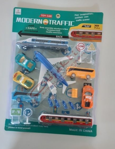 Ctoy Kartelada Ulaşım Araçları Seti 225-7704