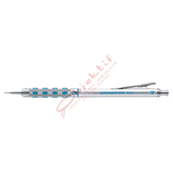 Pentel Çizim Kalemi Grapgear 1000 Metal 0.7 MM PG1017