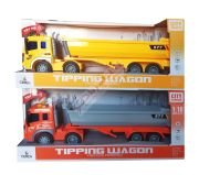 Ctoy Işıklı Sesli Ve Sürtmeli Damperli Kamyon 1:16 (2 Asorti) WY577A/B