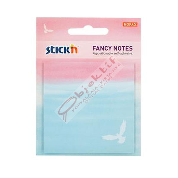 Hopax Stıckn Yapışkanlı Not Kağıdı Fancy 3.Seri 30 YP 70x70 21729