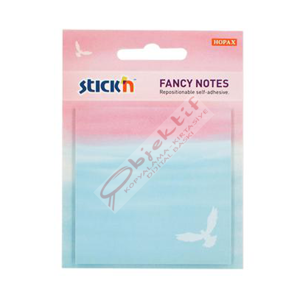 Hopax Stıckn Yapışkanlı Not Kağıdı Fancy 3.Seri 30 YP 70x70 21729