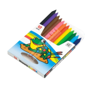 Nova Color Mum Pastel Boya Karton Kutu Yarım Boy Köşeli 12 Lİ NC-1112