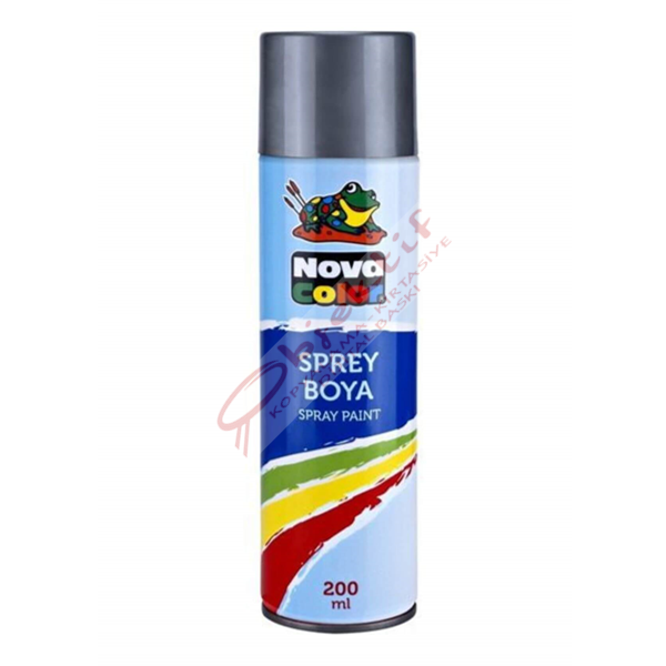 Nova Color Sprey Boya 200 ML Gri NC-810
