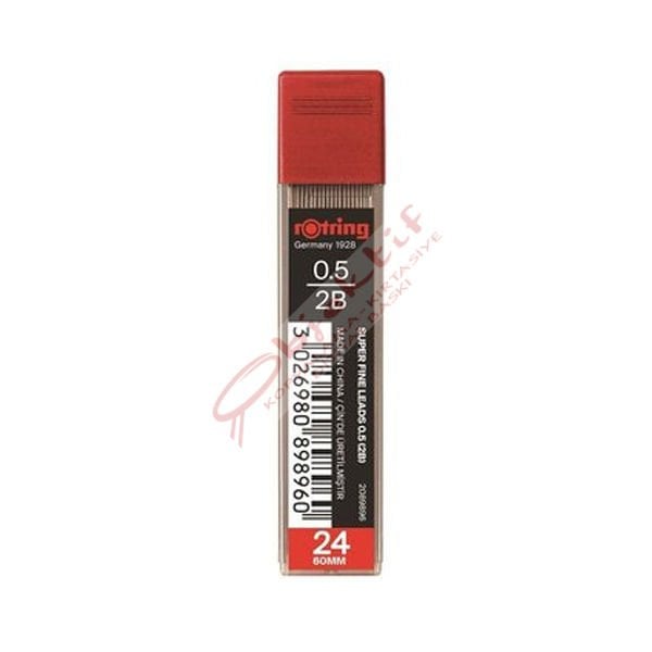 Rotring Min Super Polymer 2B 0.5 MM 2089896