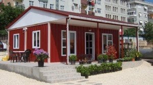 56m2.Verandalı Yaşam Konteyner Evi
