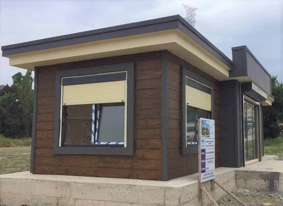 Hazır Muhtarlık Binası 47m2. -3A Prefabrik