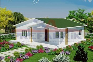 62m2. Prefabrik Ev -3A PREFABRİK
