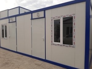 21m2.İki Odalı WC Evye li Yaşam Konteyneri K306