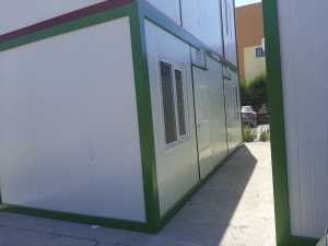 21m2.İki Odalı WC Evye li Yaşam Konteyneri K306