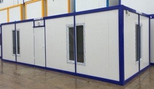 Parkeli Sandviç Panel Konteyner Ev 31,50m2