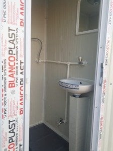 1,15x1,15m. WC Konteyneri