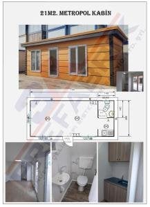 3x7m. Metropol Ofis Kabini