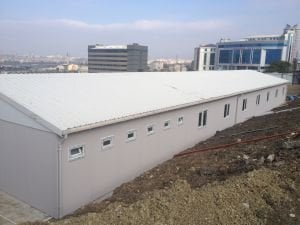 Prefabrik Şantiye Yatakhane Binası 304m2.