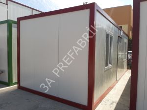 21m2. Tek Odalı Şantiye Konteyner-K102