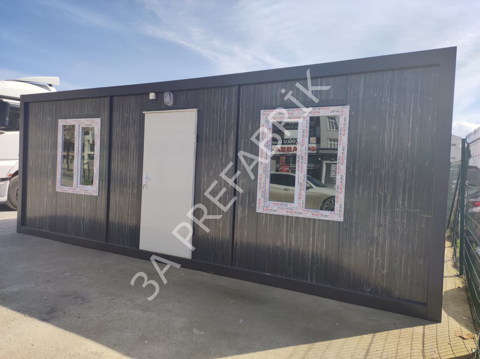 21m2. Tek Odalı Şantiye Konteyner-K102