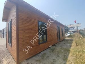 3x9m. ebatlarında Ahşap Konteyneri