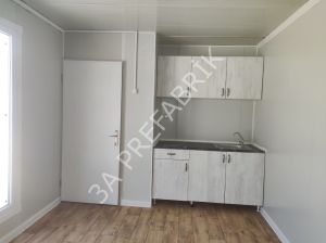 3x9=27m2.Yaşam Konteyneri