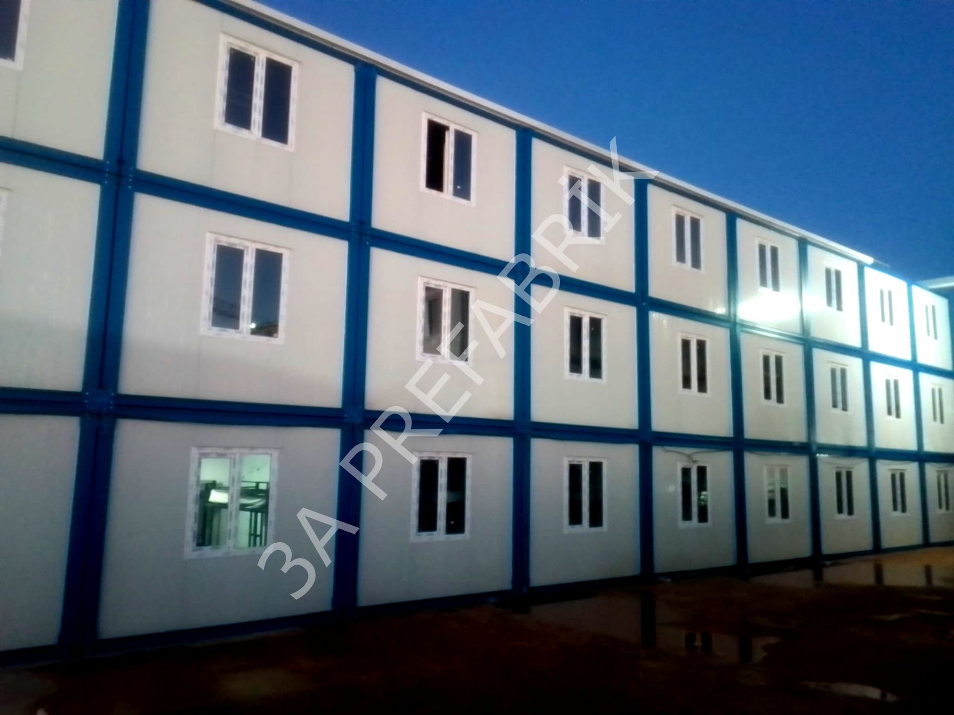 Kamp Şantiye Yatakhane Konteyneri 60adet -3A Prefabrik